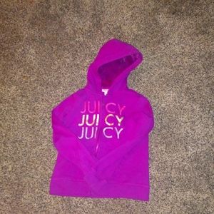 Girls juicy couture sweatshirt